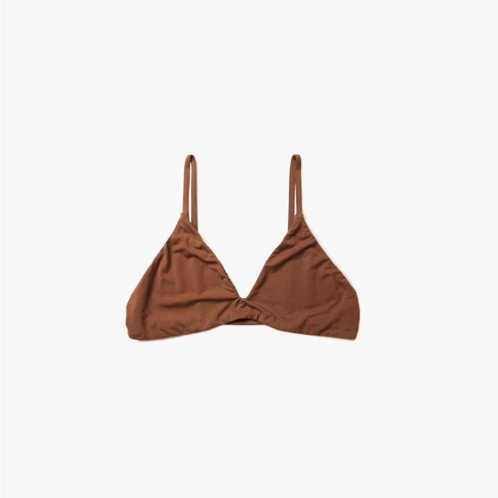 Hara Stella Low Cut Bra in Earth NWT